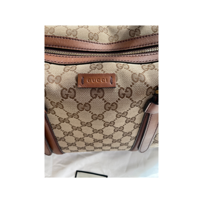 Gucci Lady Web Boston Bag